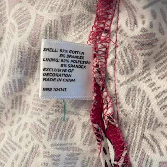 Floral Pink Women's Skort - Picture 6 of 10